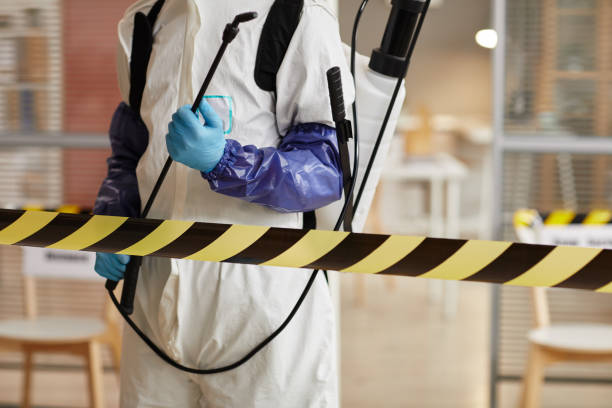 Professional Hoarding Cleanup technician working in Englishtown, NJ